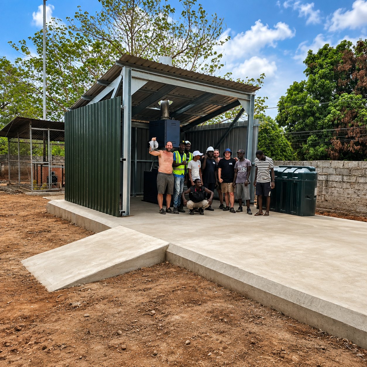 Overseas & Specialist Steel Buildings commercial international steel building overseas project