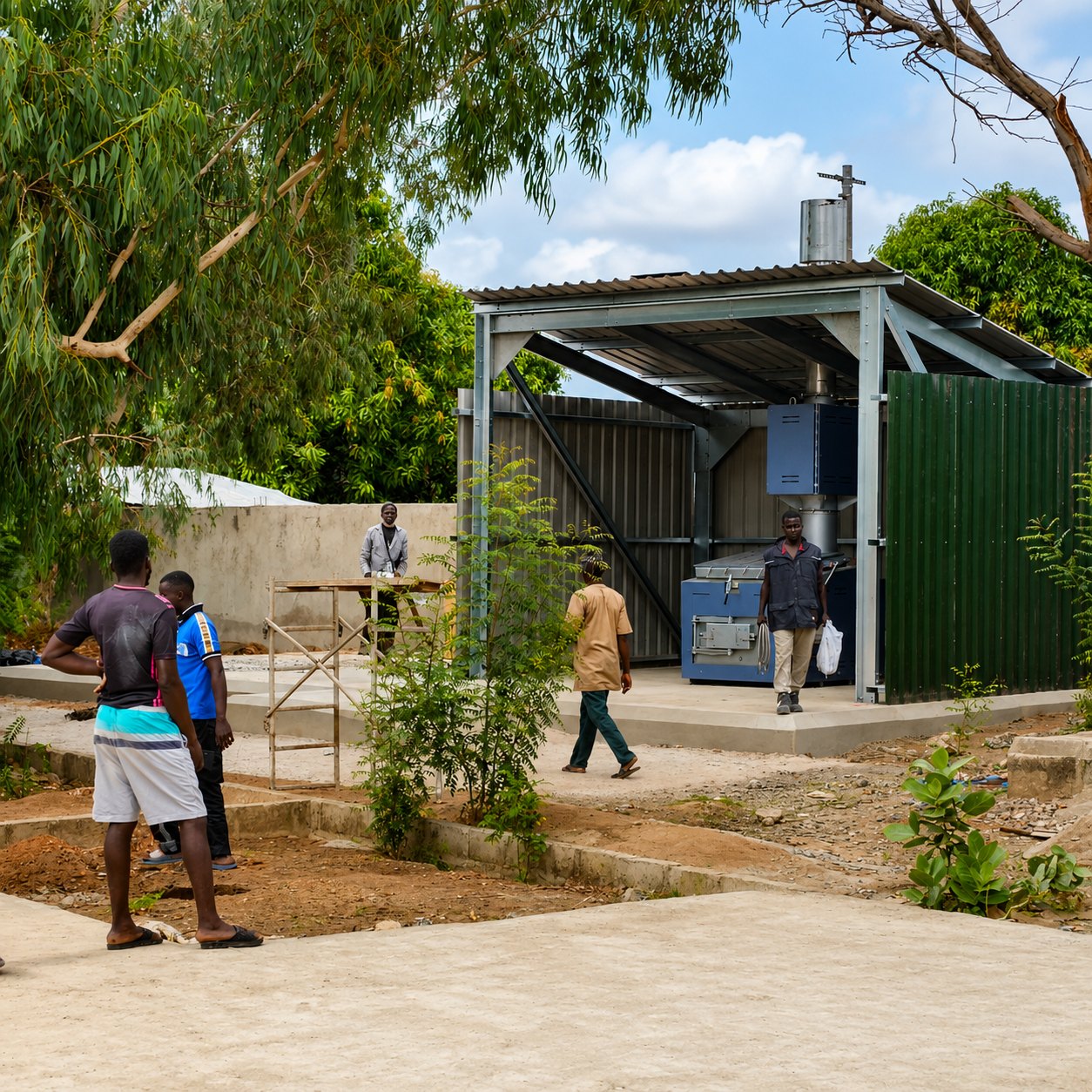 Overseas & Specialist Steel Buildings commercial international utility building overseas installation