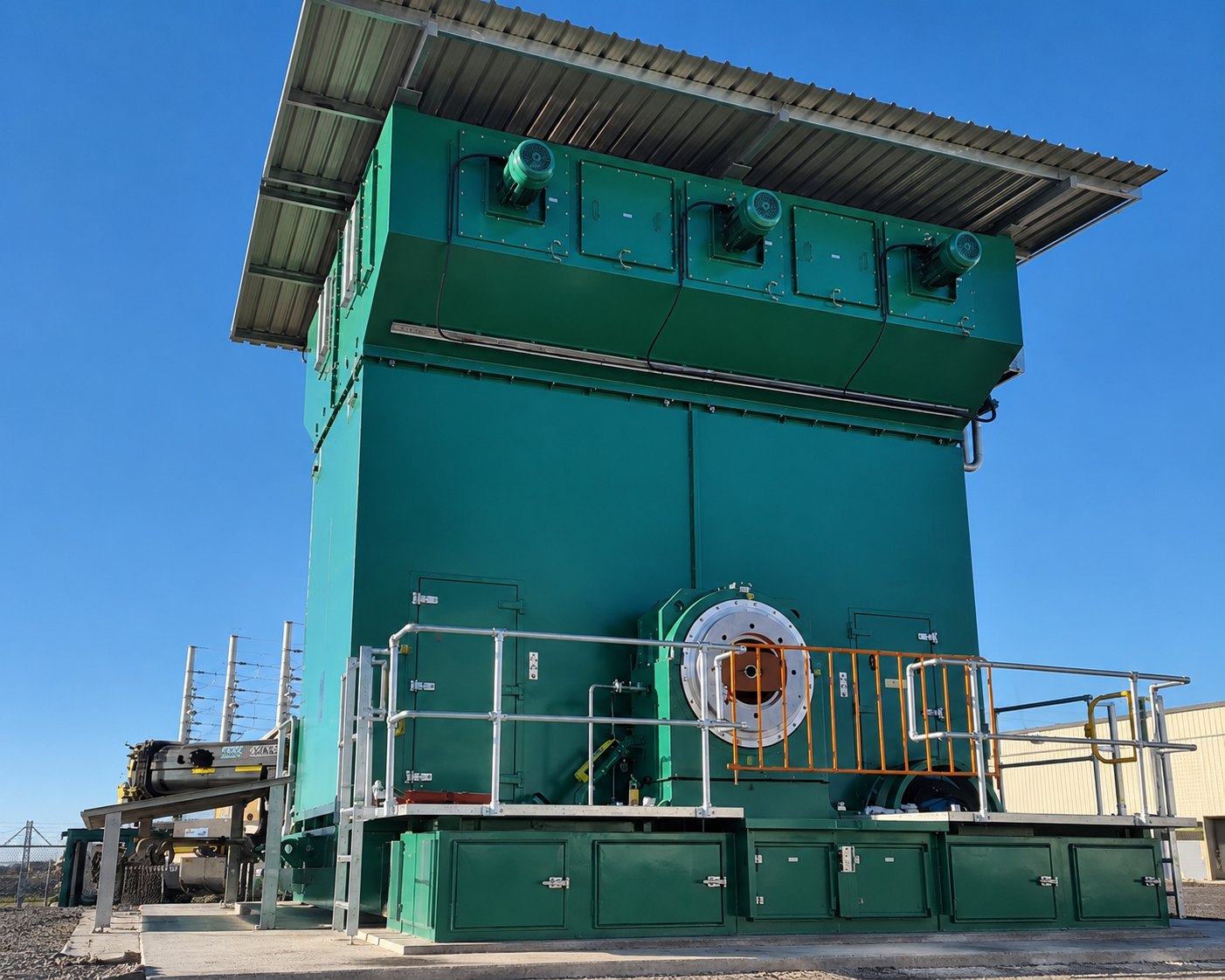 Overseas & Specialist Steel Buildings industrial international steel equipment enclosure