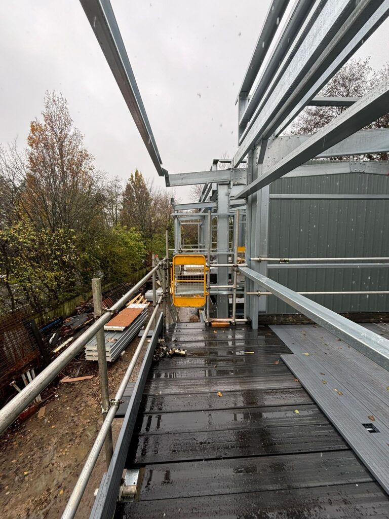 Steel Building Gallery commercial multi storey steel building upper floor structure