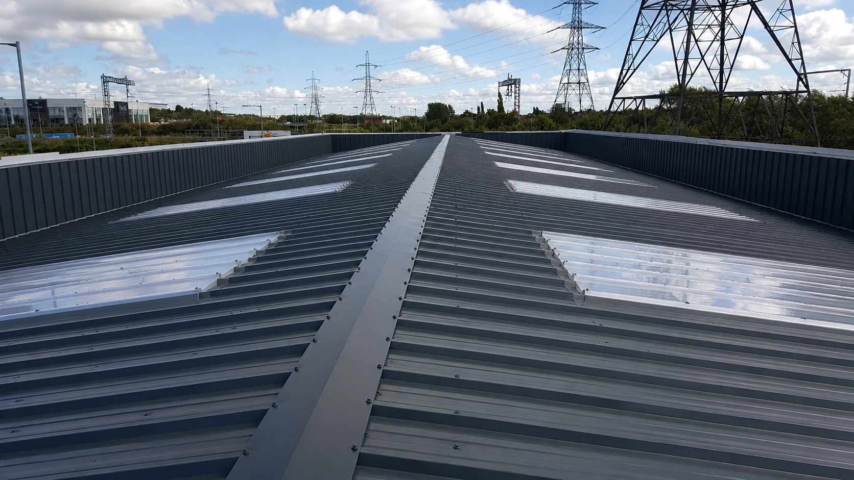 What’s Included With Your Steel Building? industrial steel building rooflights skylights
