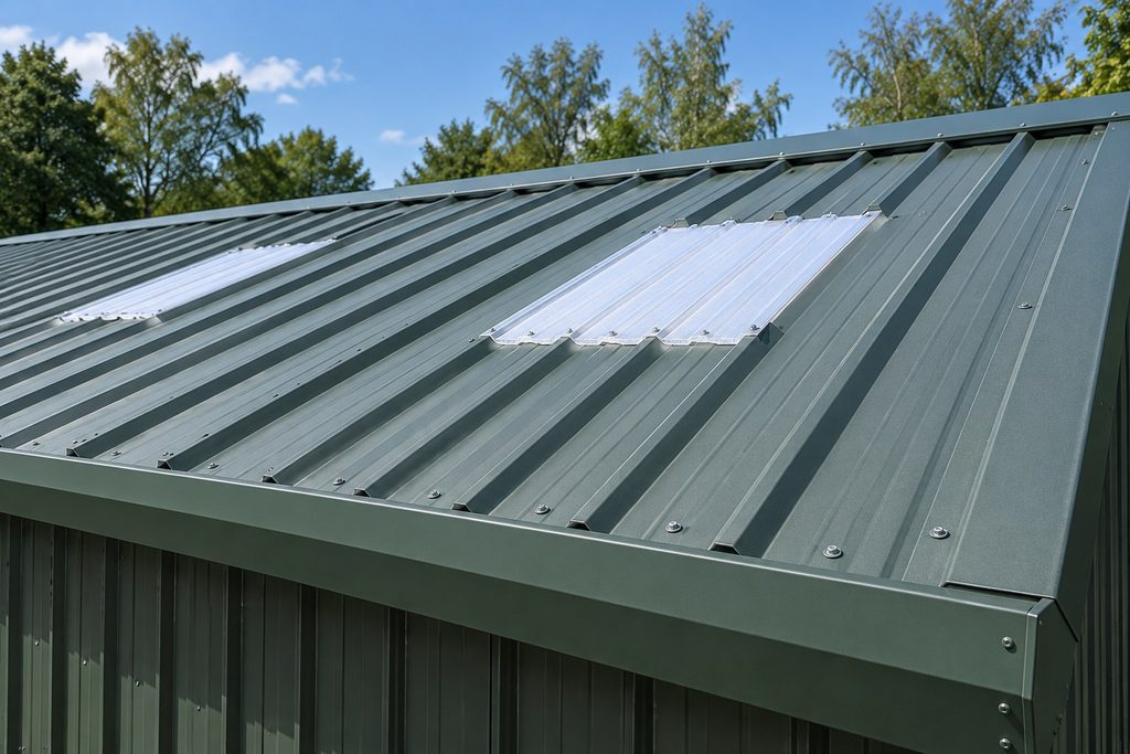 Cladding & Insulation Options commercial steel building roof profiles rooflights